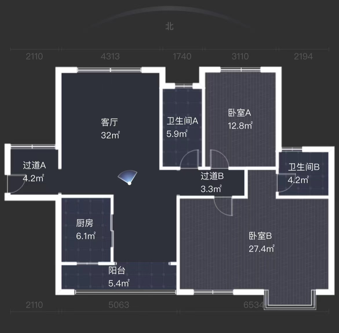 康馨佳园  3室2厅1卫   55.00万