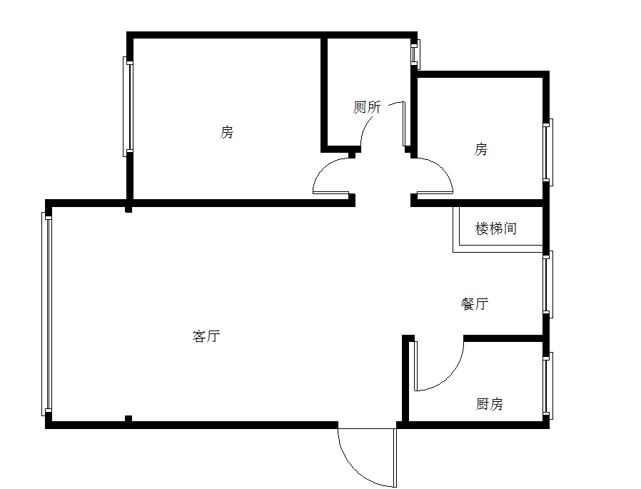 恒茂凯旋城  4室2厅2卫   103.80万室内图