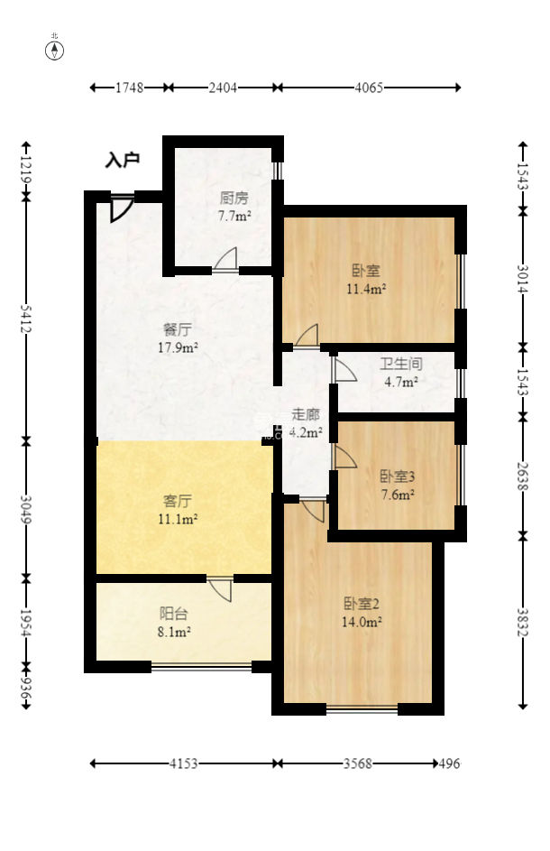 中交中央公园D2区  3室2厅1卫   99.00万