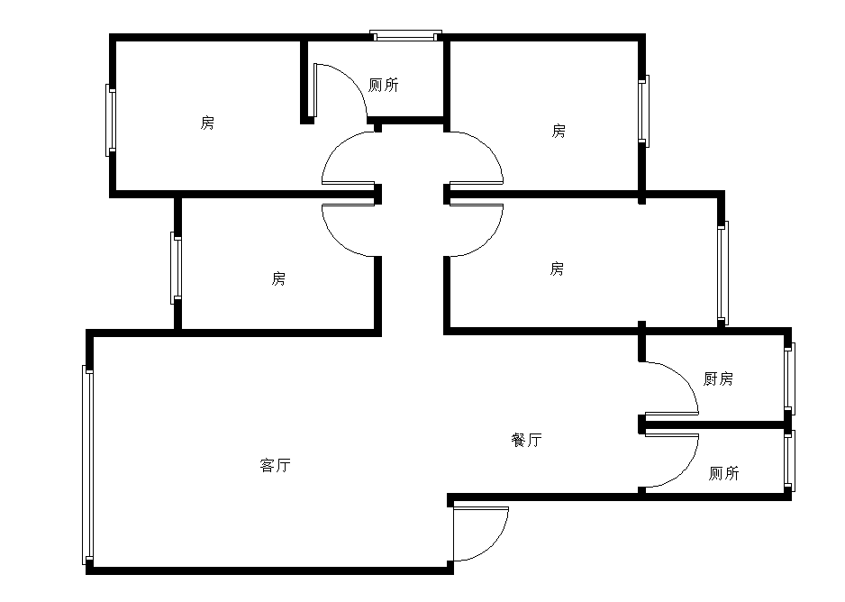 盛世华庭  4室2厅2卫   68.80万室内图