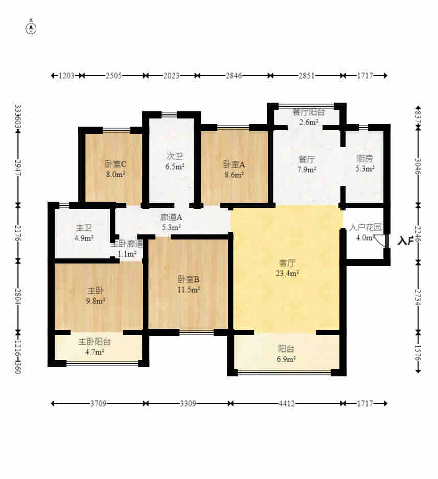 建投象山国际  0室0厅0卫   1000.00元/月户型图