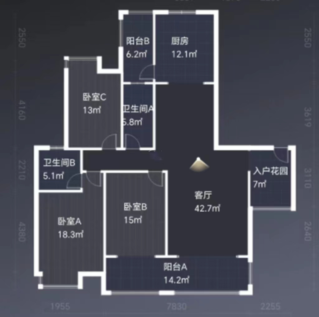 金水湾 3室2厅2卫 110.0万 金水湾 3室2厅2卫 110.0万室内图