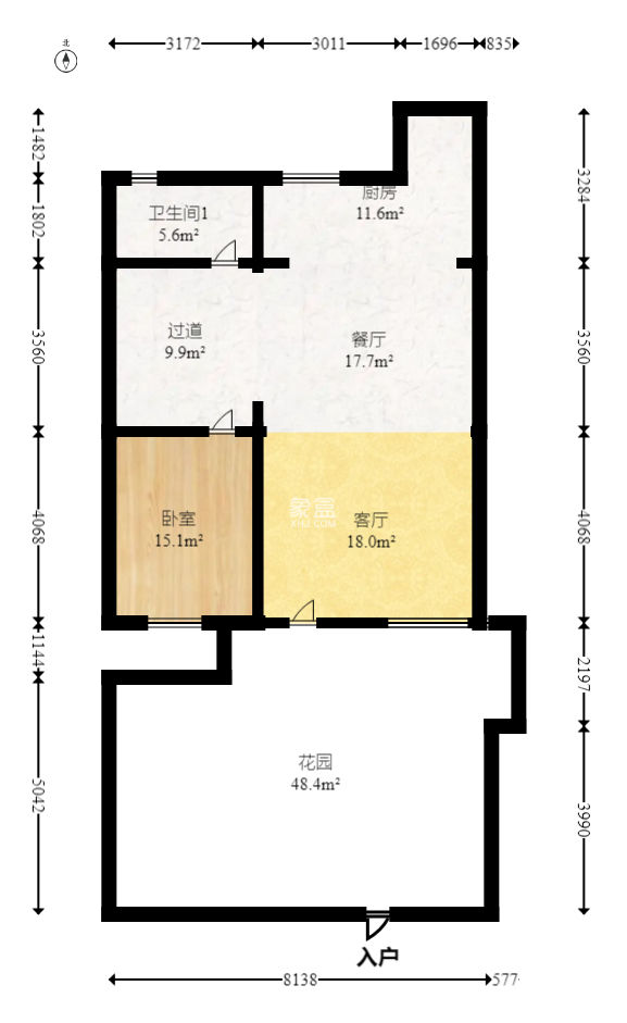 龙湖璟宸原著（龙湖紫宸）  4室2厅2卫   200.50万