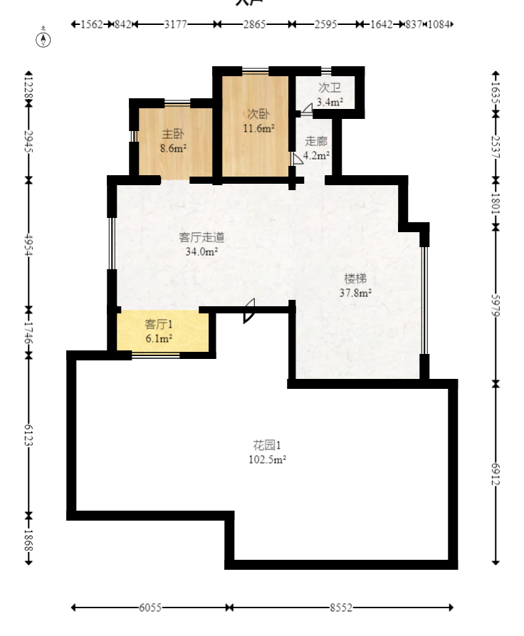 蔚蓝海岸  7室2厅4卫   2001.00万室内图1