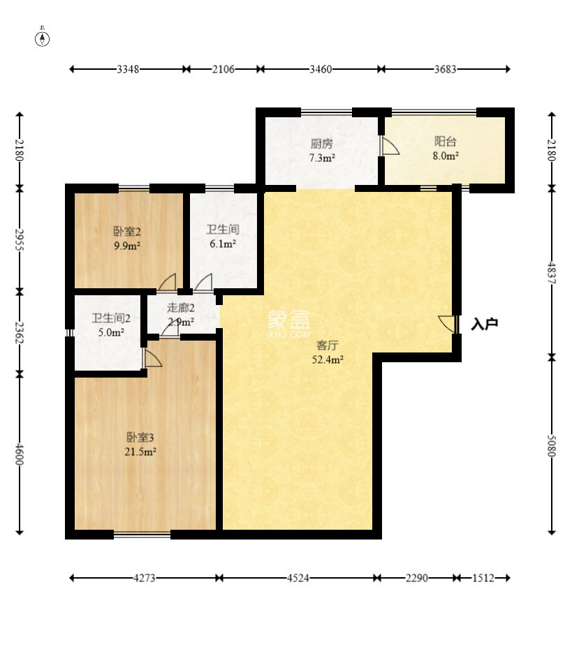 沃家苑  4室3厅3卫   140.00万