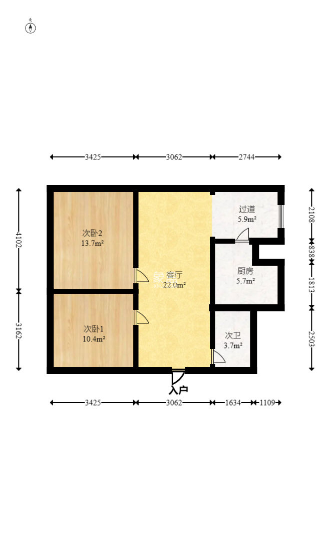 摩天一号  1室1厅1卫    54.0万 摩天一号  1室1厅1卫    54.0万
