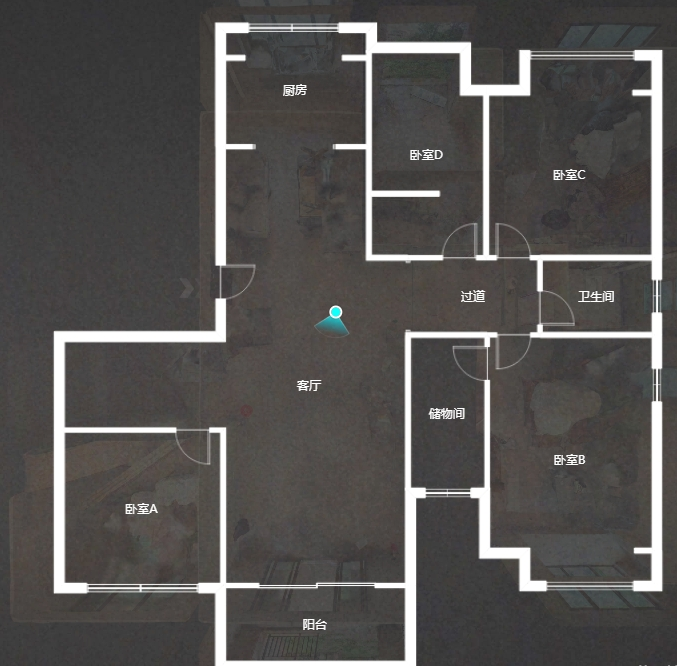 佳兆业金域天下一期 5室2厅2卫 135.0万 佳兆业金域天下一期 5室2厅2卫 135.0万室内图