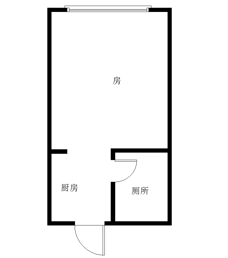 世纪广场  1室1厅1卫   33.80万室内图