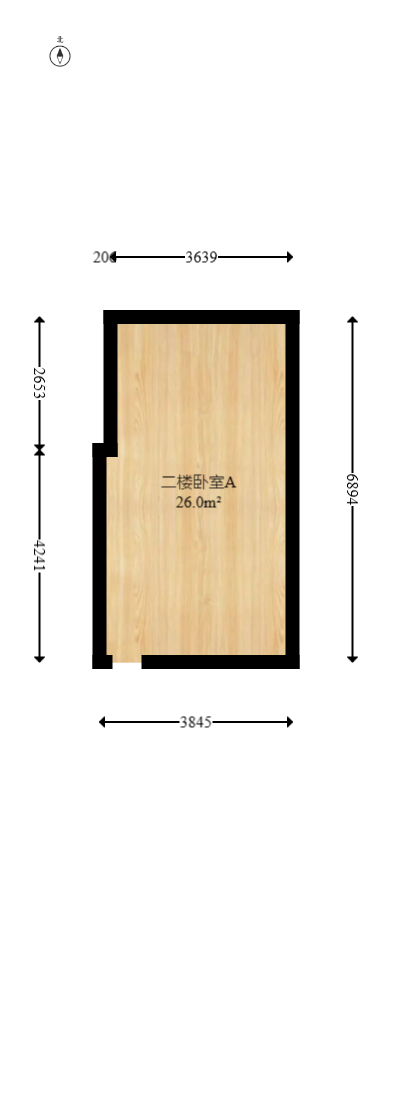 远洋外滩壹号  1室1厅1卫   48.00万室内图1