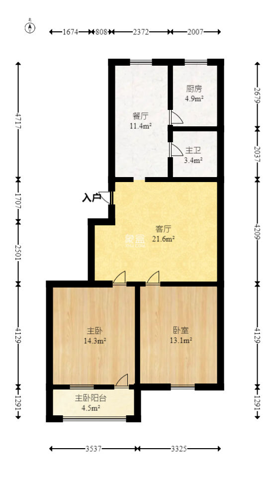 中南汽车世界  2室2厅1卫    39.8万