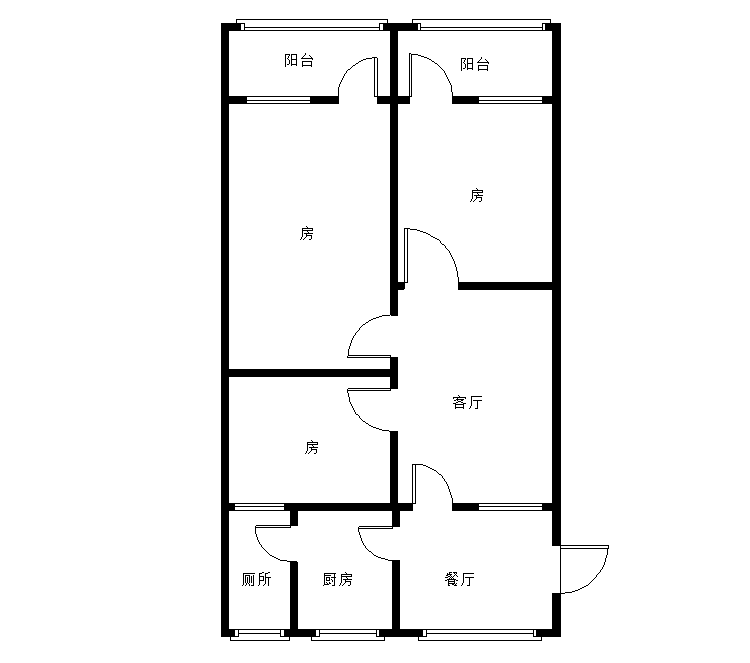 湘东摩托大市场  3室2厅2卫   31.00万室内图