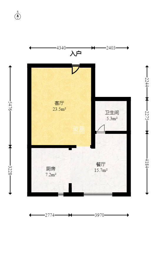 京武浪琴山三期（京武中心）  2室1厅2卫   115.80万