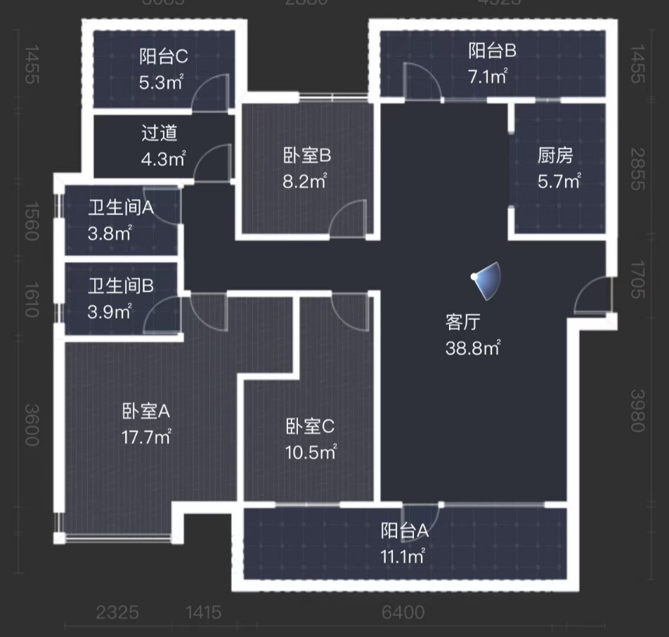 当代尚品苑  4室2厅2卫   93.80万