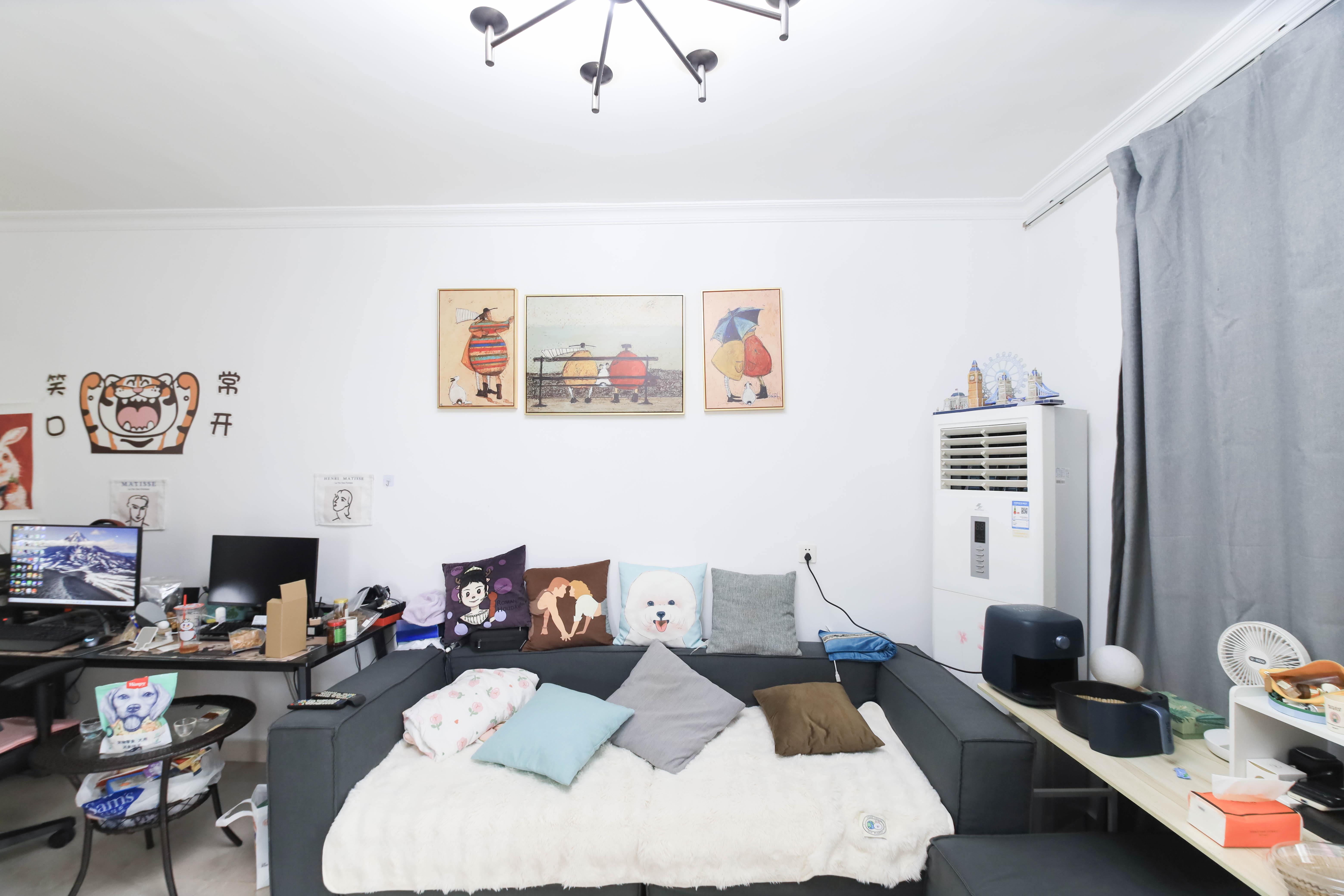 创元时代(成兴景苑) 3室2厅1卫 79.0万 创元时代(成兴景苑) 3室2厅1卫 79.0万客厅