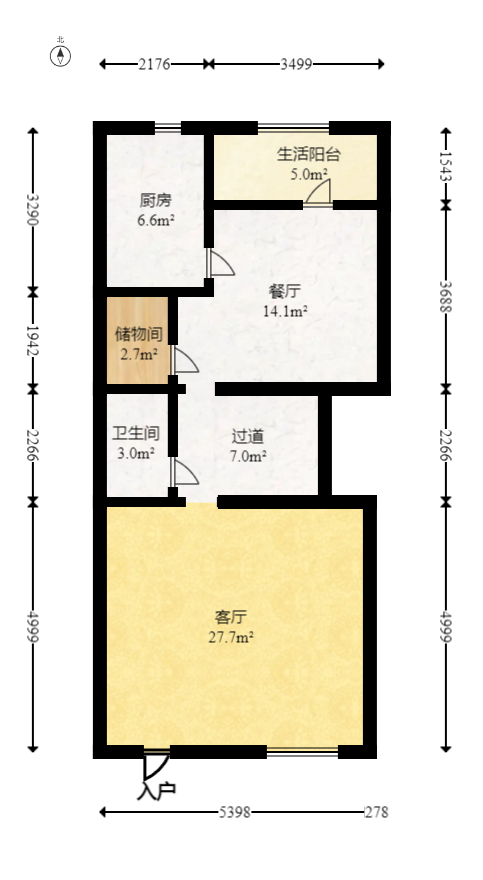 润和紫郡一期  6室4厅4卫   239.00万室内图1