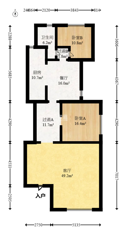 藏珑湖上国际花园  5室2厅3卫   1676.00万