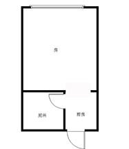 嘉茂银座  1室1厅1卫   37.80万室内图