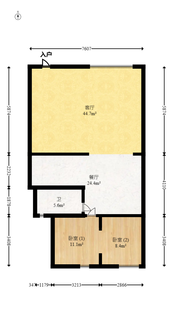 中海梅溪湖壹号  7室2厅5卫   1130.00万室内图1