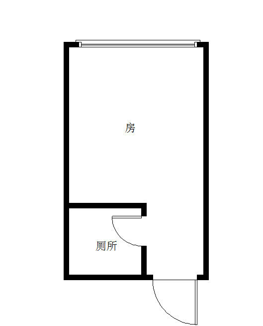 世纪广场  1室1厅1卫   35.00万室内图1