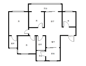 公园里五期  4室2厅2卫   66.00万室内图