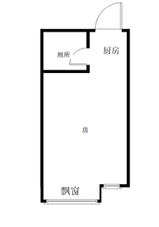 金色锦城  1室1厅1卫   33.80万室内图