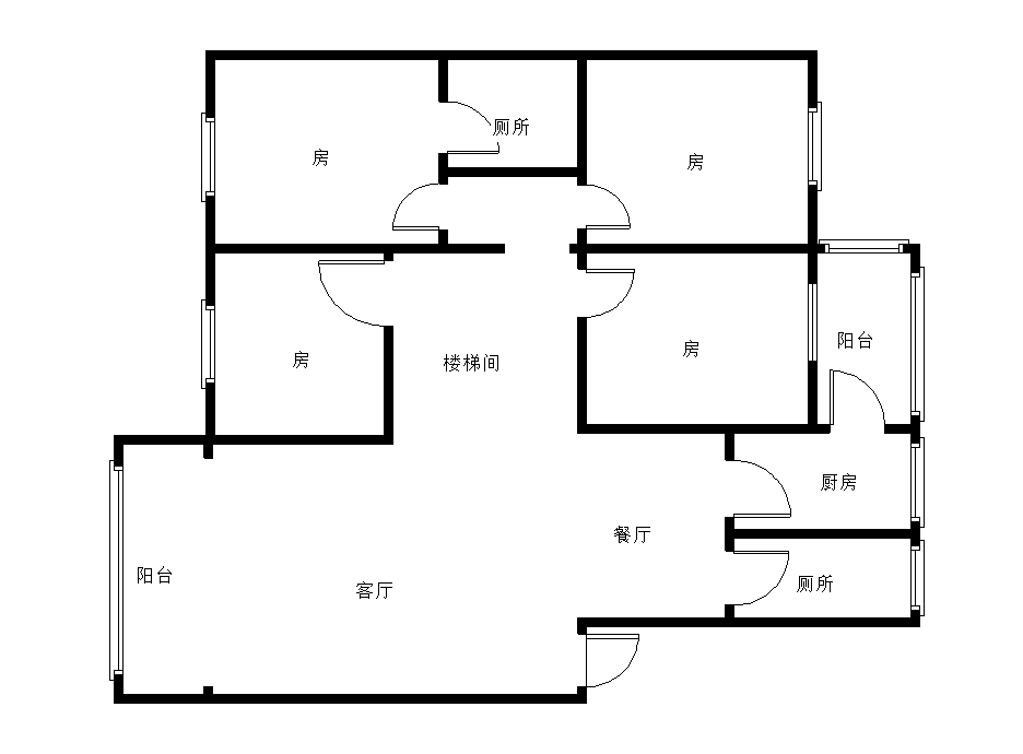 盛世华庭  6室3厅3卫   66.00万室内图