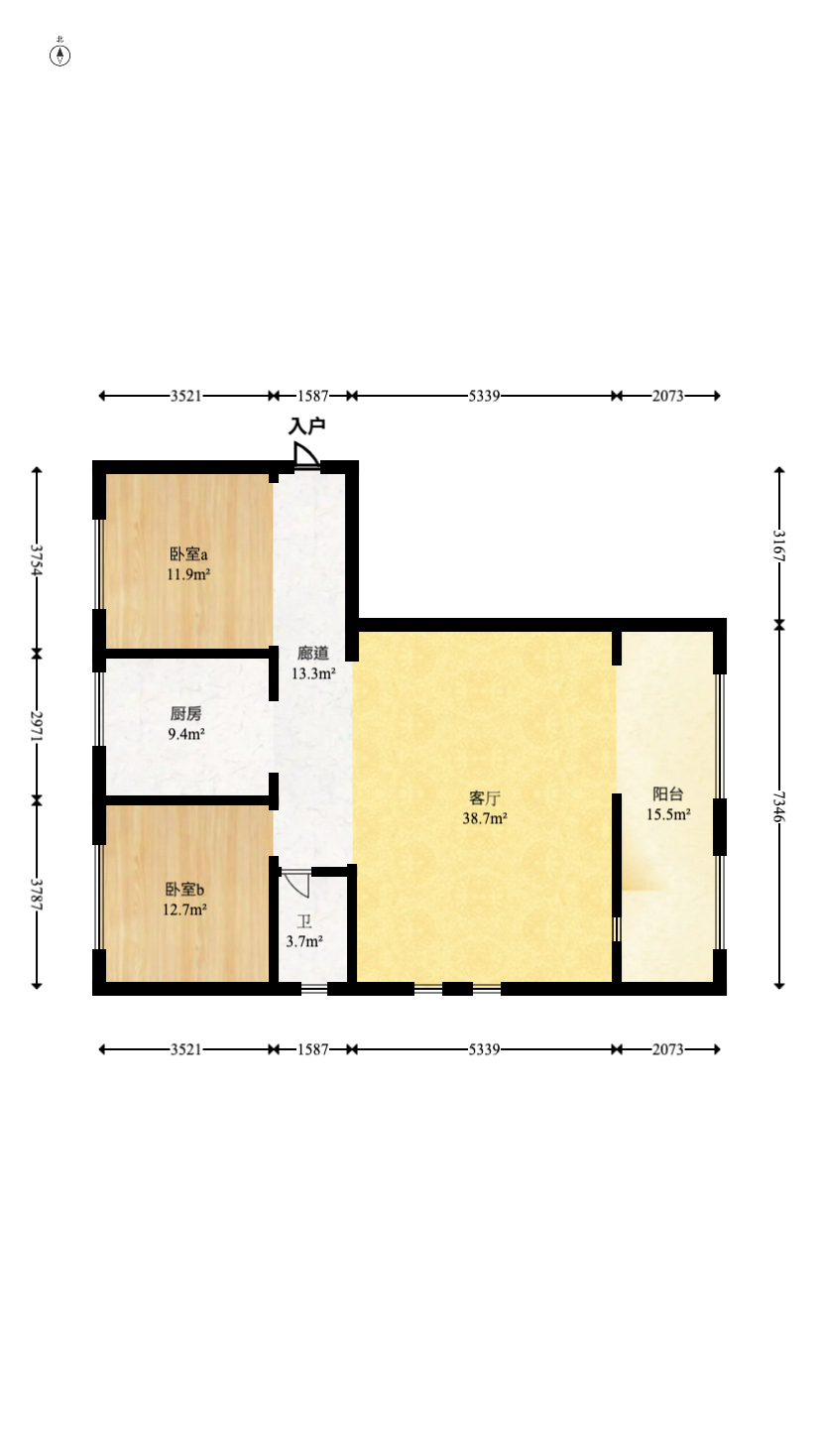 建发央著  4室2厅2卫   249.00万室内图1