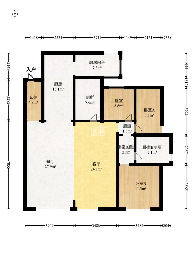 兰亭湾畔  6室3厅4卫   338.00万