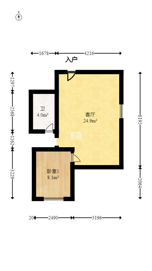 宏景名厦  3室2厅2卫   118.00万