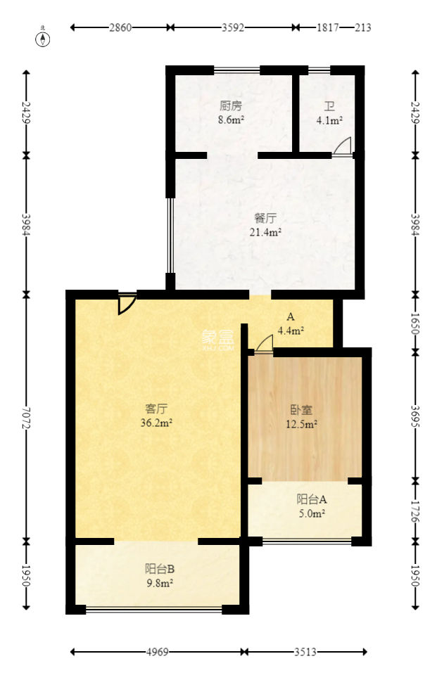 御邦  6室2厅4卫    520.0万