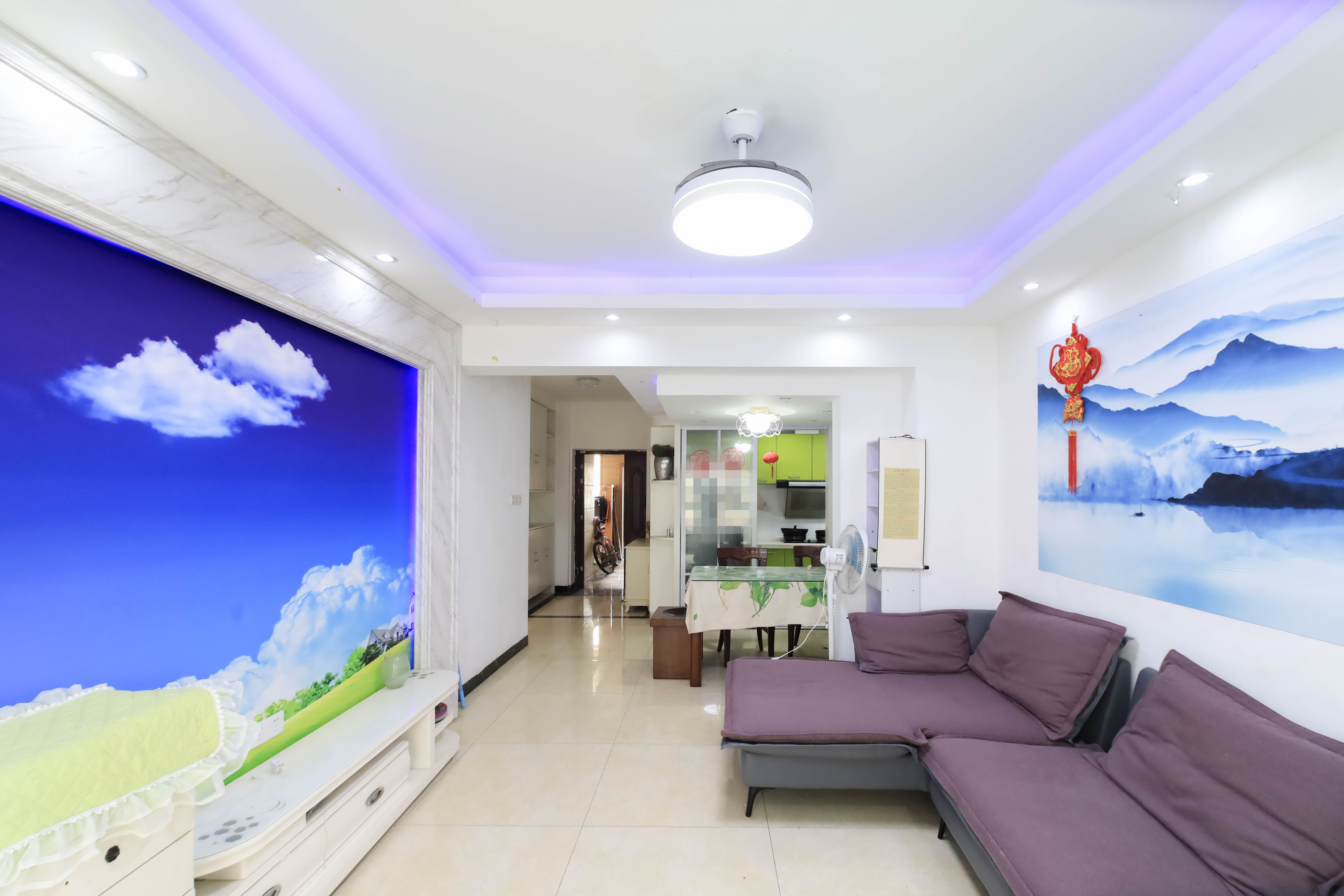 五矿万境水岸一期(万境水岸嘉苑) 2室2厅1卫 78.0万 五矿万境水岸一期(万境水岸嘉苑) 2室2厅1卫 78.0万客厅