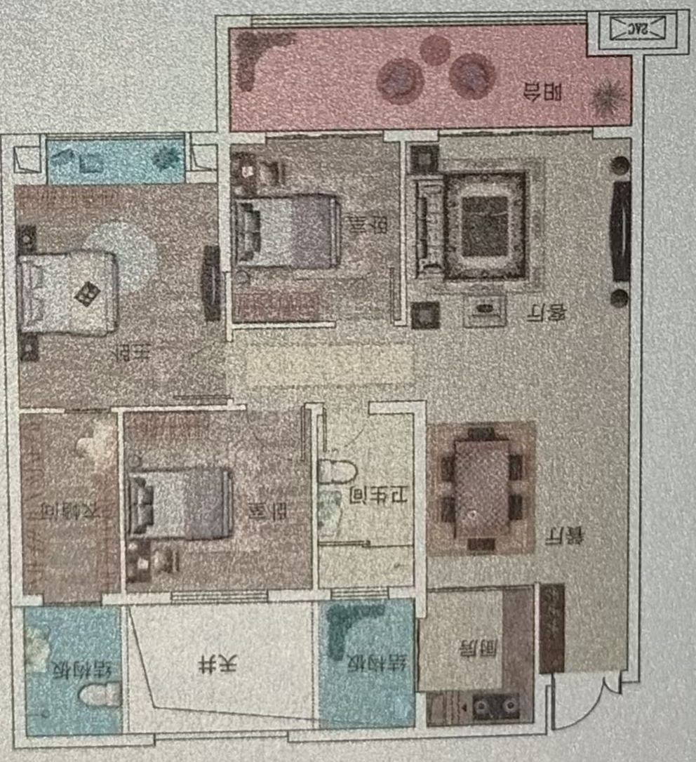 亿都晴天里  3室2厅2卫   45.00万