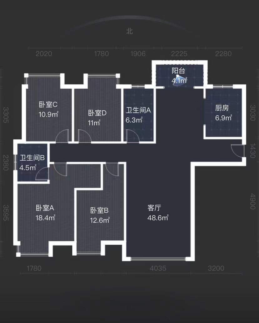 金水湾  4室2厅2卫   100.00万