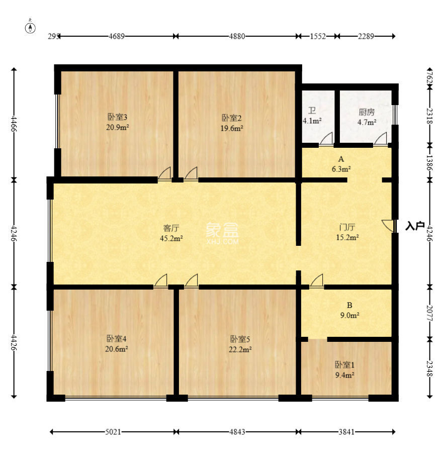 生活藝術城  1室1廳1衛(wèi)   42.00萬