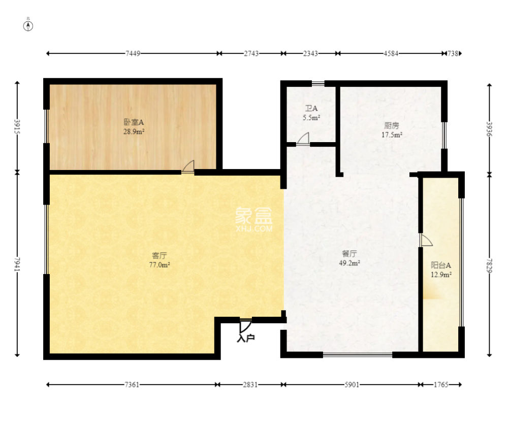 美洲故事  5室3厅3卫   1700.00万