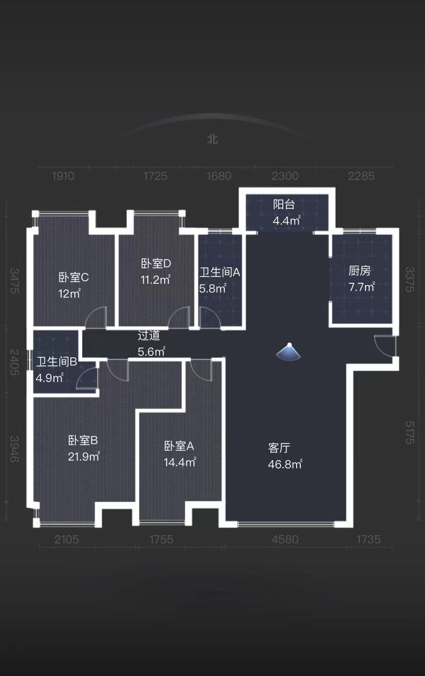 金水湾  4室2厅2卫    103.0万