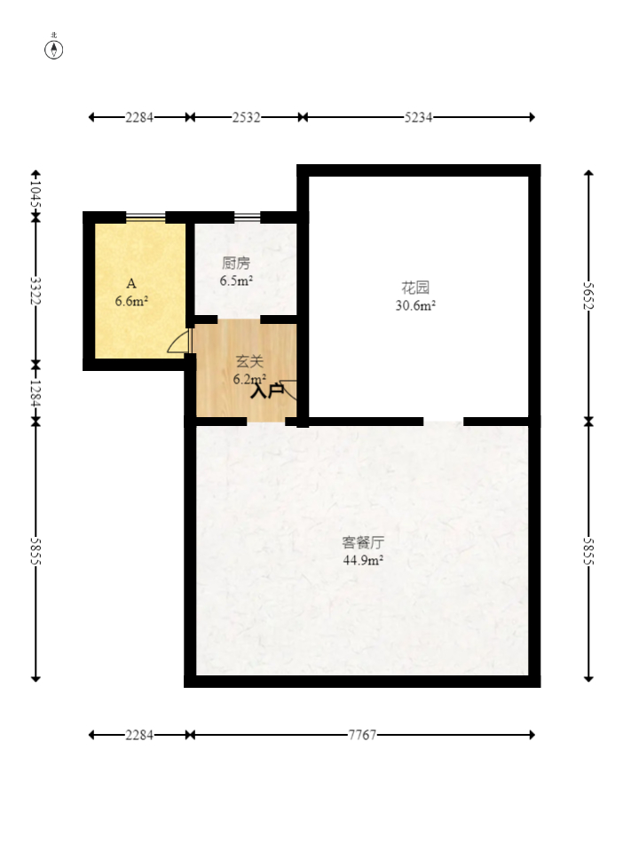 中冶中央公园  5室2厅3卫   260.00万室内图1