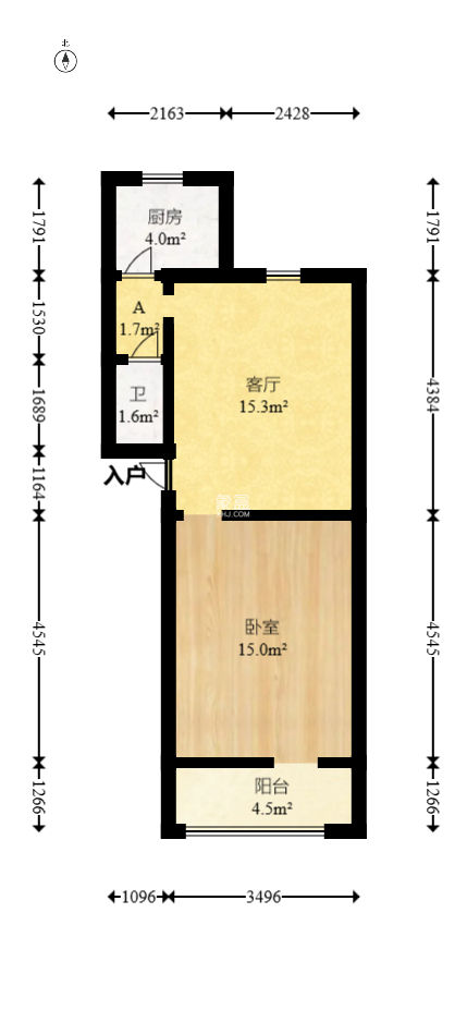三湘小区  1室1厅1卫   39.80万