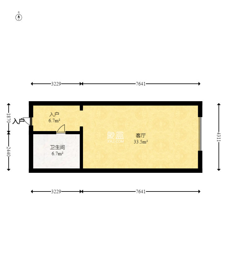 雅居樂新地  1室1廳1衛(wèi)   32.00萬