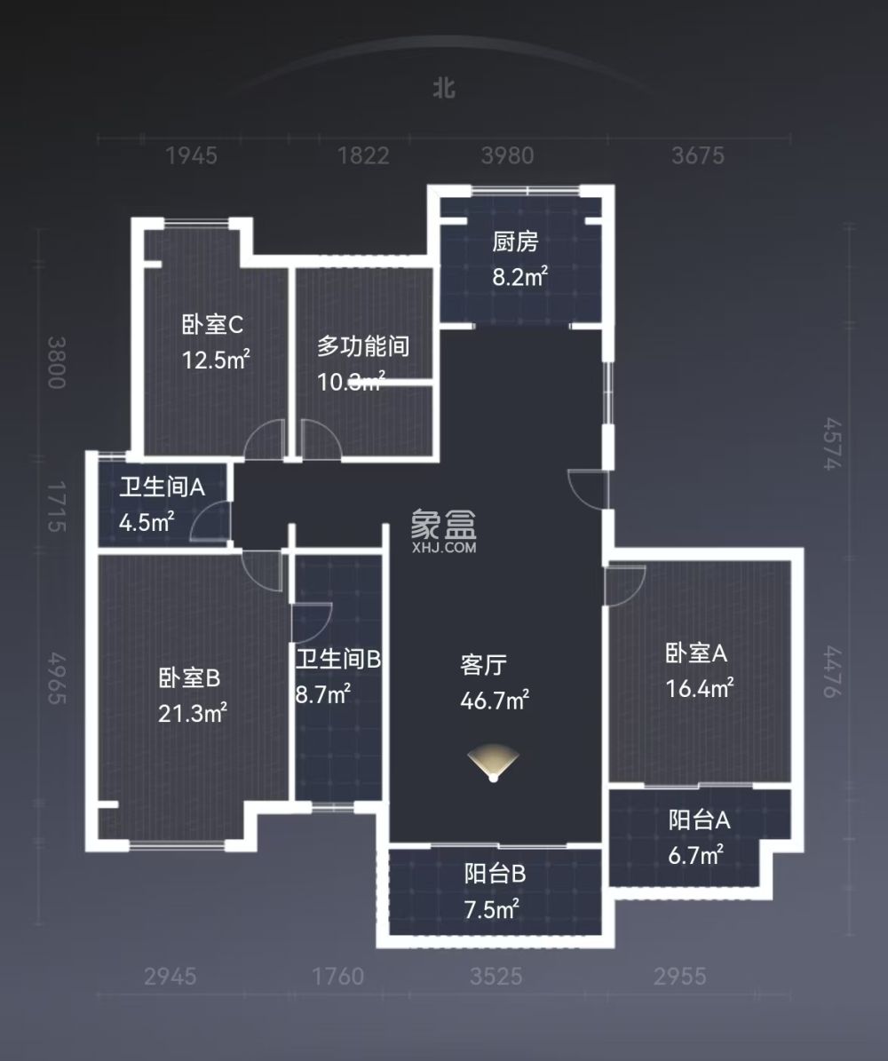 佳兆业金域天下一期  4室2厅2卫   77.50万