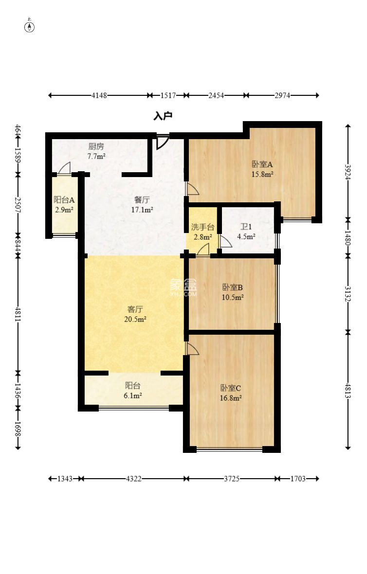 中海国际一期  3室2厅1卫    68.0万 中海国际一期  3室2厅1卫    68.0万