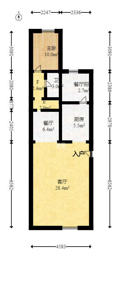 順天御嶺  3室2廳2衛(wèi)   169.00萬