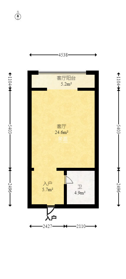 知微園 1室1廳1衛 17.90萬