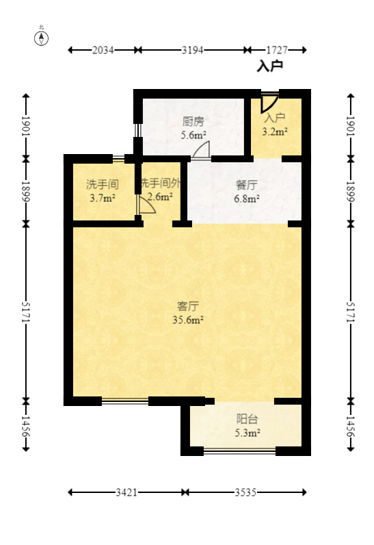 阳光城尚东湾蓝莓苑  3室2厅2卫    107.0万 阳光城尚东湾蓝莓苑  3室2厅2卫    107.0万户型图