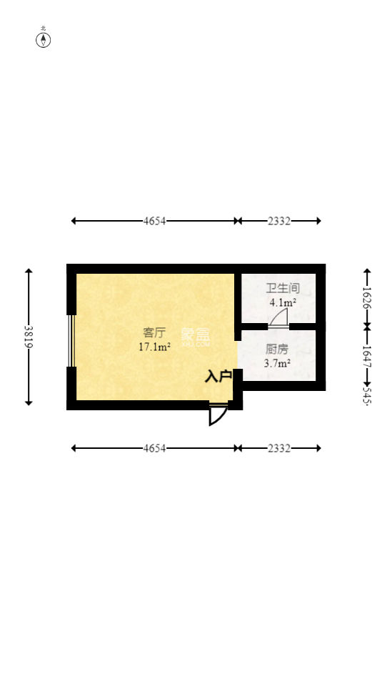中建悦和城  1室1厅1卫    31.98万