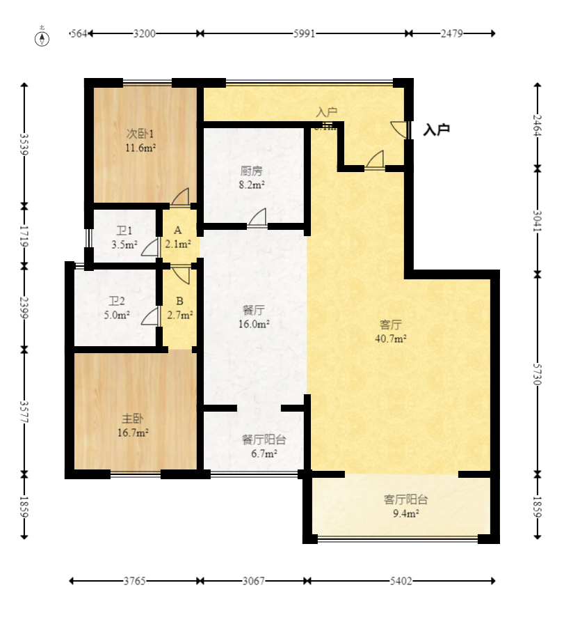星湖湾一期洋房  5室2厅2卫    199.8万 星湖湾一期洋房  5室2厅2卫    199.8万户型图