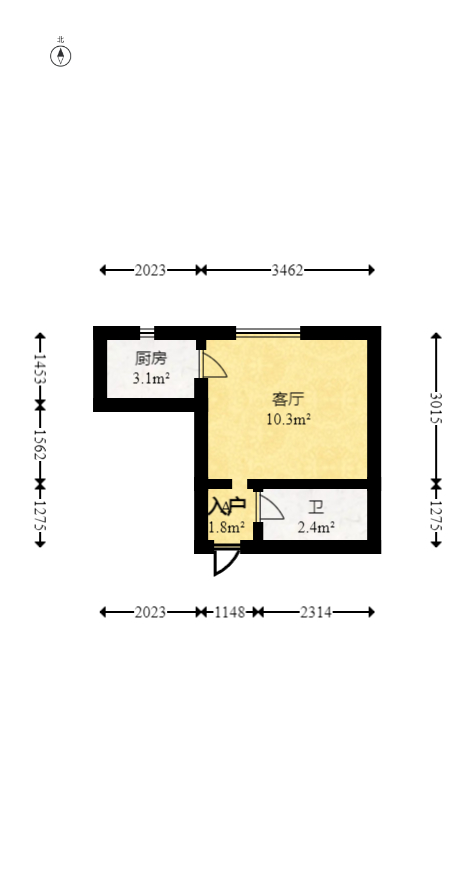 星沙六区  5室3厅4卫   180.00万室内图1