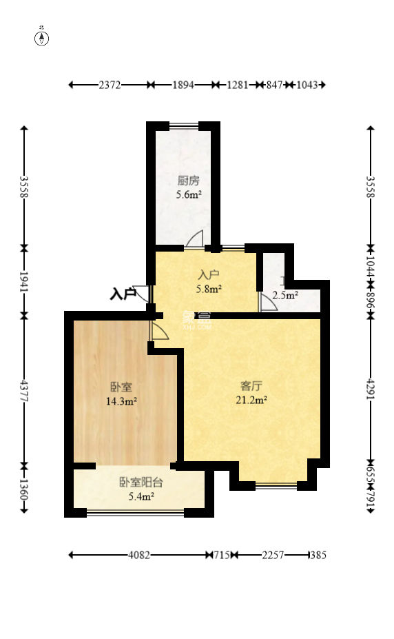山水人家一二期  3室2廳1衛(wèi)    26.8萬(wàn)