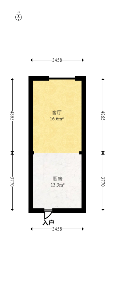碧桂园翘楚棠  1室1厅1卫    20.0万 碧桂园翘楚棠  1室1厅1卫    20.0万户型图