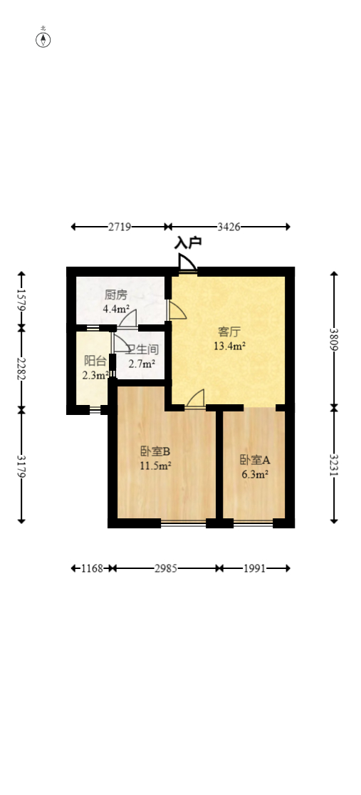 中建芙蓉工社  0室0厅0卫   46.80万室内图1